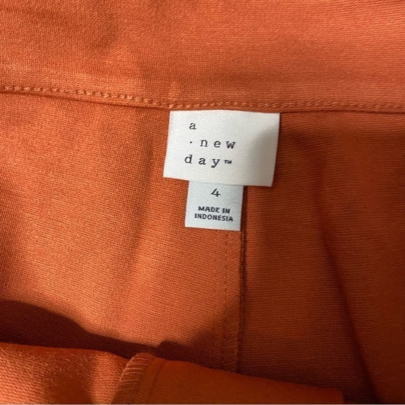 A New Day Orange Flare Trousers - Picture 4 of 5